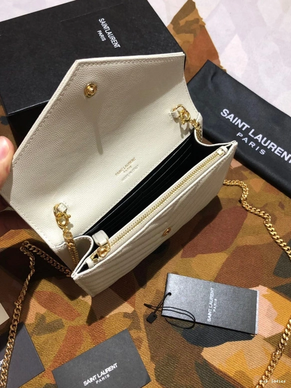 Rep ladies REP WALLET MATELASSÉ YSL CHAIN CASSANDRE 0713